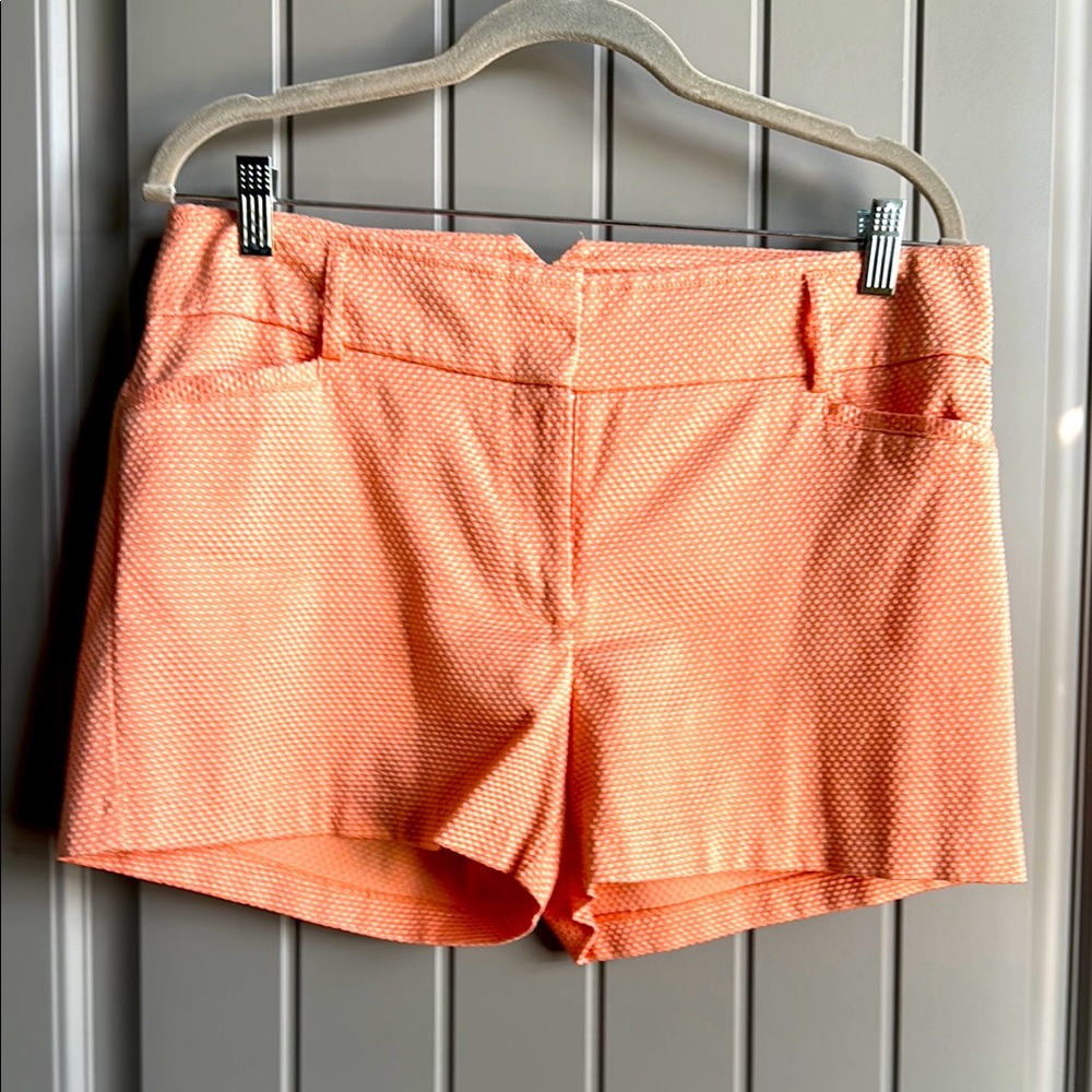 Soho Apparel Orange High Waist Shorts